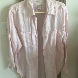 100% Irish Linen Vintage Banana Republic Blouse